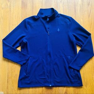 Nike Dri-Fit Navy Blue Zip Up Runners Jacket L
